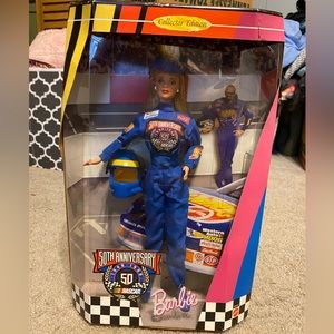 NASCAR Barbie 50th anniversary collector